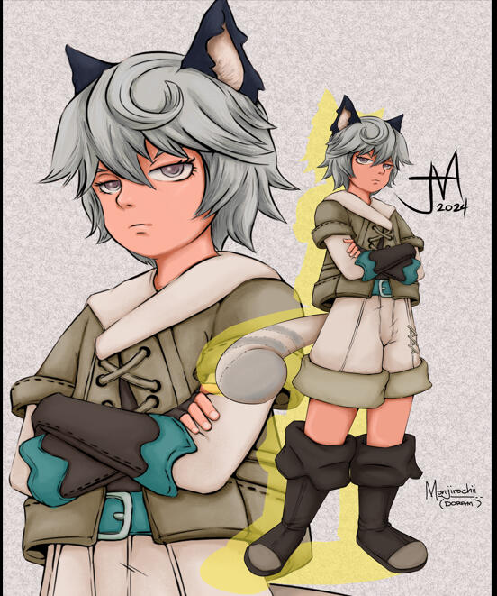 Custom character illustration